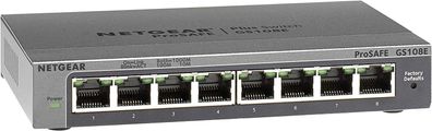 Netgear GS108E Netzwerk Managed Switch 8 Port Gigabit Ethernet LAN Switch Plus