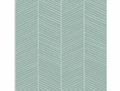 Rasch Textil Tapete Vlies Scandi Cool 139108 Mintgrün stylisch Fischgrät