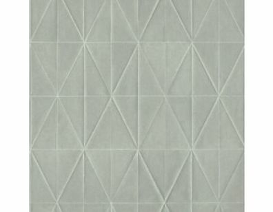 Rasch Textil Tapete Vlies Blush 148708 Grau Grün stylisch Dreiecke