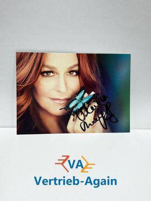 Andrea Berg Autogrammkarte aus 2018 orig. signiert - TV FILM MUSIK #2693