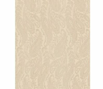 Rasch Textil Tapete Vlies Palau 229041 Beige Gold Glanz stylisch Bläter Ranken