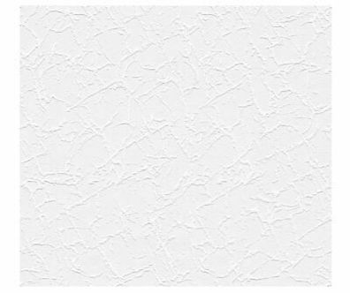 A.S. Création Tapete Simply White 2517-18 Weiß Schaum Vinyl Putzstruktur