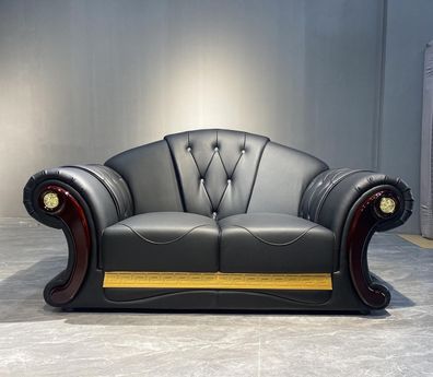 Chesterfield Zweisitzer Couch Design Möbel Klassische Sofas Einrichtung