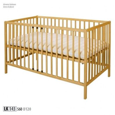 Babybett Kinderbett 120x60 Vollholz Möbel Holz Möbel Handarbeit