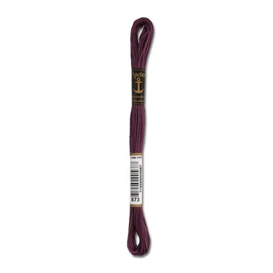 8m Anchor Stickgarn - Farbe 873 - aubergine