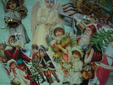 Shackman Hanging Decoration Deko-Anhänger beidseitig stabiler Karton Weihnachten