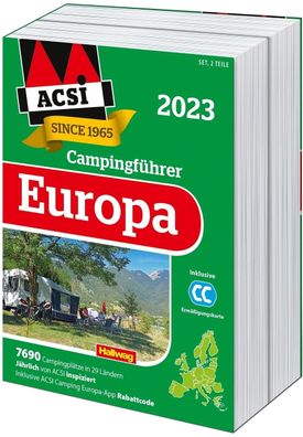 ACSI Campingf?hrer Europa 2023,