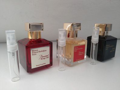 Baccarat Rouge 540 Extrait de Parfum + Eau de Parfum + Oud Satin Mood 5 + 5 + 5 ml