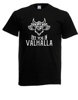 Herren T-Shirt l Wir sehen uns in Valhalla