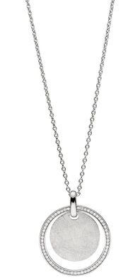 Viventy Schmuck Damen-Halskette Silber mit Zirkonia 782852