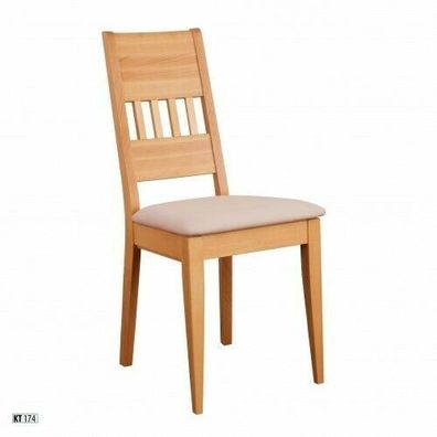 Stühle Stuhl Lehnstuhl Textil Massiv Holz Leder Massive Sessel Polster Lounge