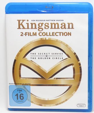Kingsman - 2 Film Collection - The Secret Service - The golden Circle - Blu-ray