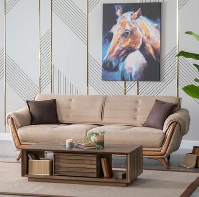 Dreisitzer Bequeme Sofa Couch Luxus Couchen Möbel Italienisches Design