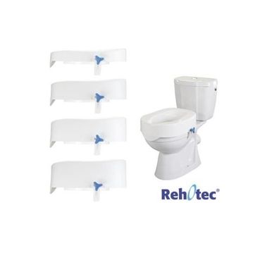 Toilettensitzerhöhung Rehotec ohne Deckel 13 cm