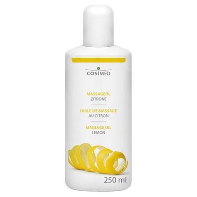 Massageöl Zitrone 250 ml Flasche