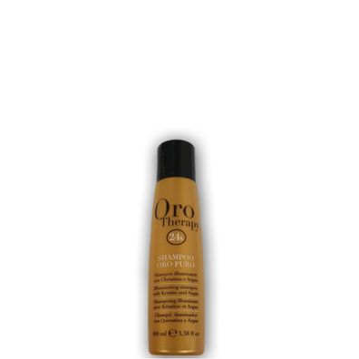 Fanola/ Oro Therapy 24k Shampoo "mit Goldpeptiden" Oro Puro 100ml/ Haarpflege