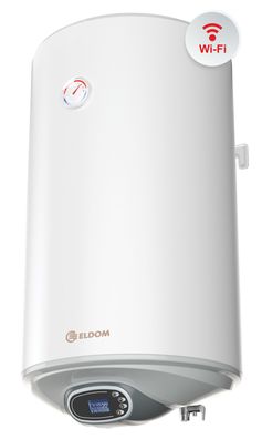Warmwasserspeicher Boiler 80L druckfest Eldom Favourite Elektronische Steuerung Wi-Fi