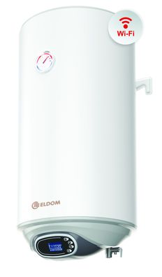 Warmwasserspeicher Boiler 50L druckfest Eldom Favourite Elektronische Steuerung Wi-Fi