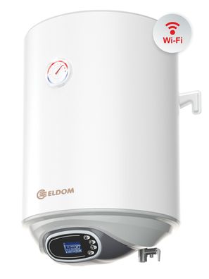 Warmwasserspeicher Boiler 30L druckfest Eldom Favourite Elektronische Steuerung Wi-Fi