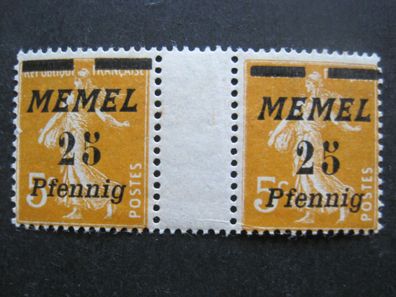 Memel Zusammendruck 58 ZW postfrisch * * (AA 878)