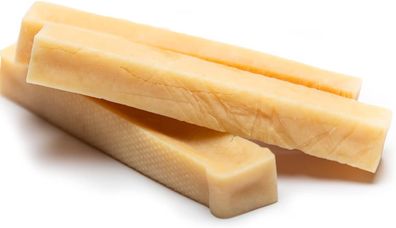 Natürliche Käse Kauknochen Hunde Schmackhaft Hart Haltbar Größe M 14 cm 3er Pack