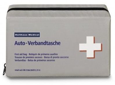 KFZ-Verbandtasche Auto-Verbandtasche DIN 13164:2022, Füllsortiment DIN 13 164