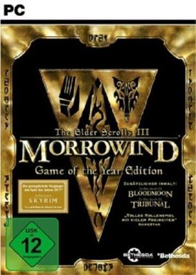 The Elder Scrolls III Morrowind GotY Edition (Nur Steam Key Download Code) NO CD