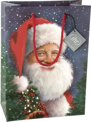 Geschenktasche "Santa is waiting for christmas", 20x27,5cm, von Ihr Ideal Home Range