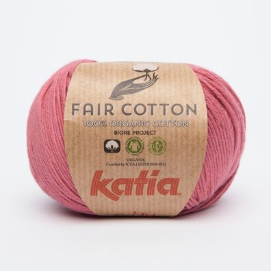 50g "Fair Cotton" - 100% organische Baumwolle