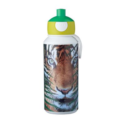 Mepal trinkflasche pop-up campus 400 ml - animal planet tiger