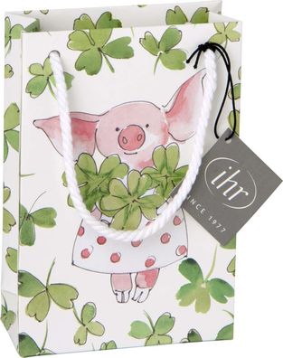 Geschenktasche "Piggy Luck", 10x15cm, von Ihr Ideal Home Range