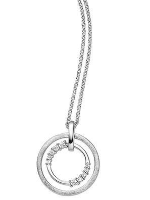 Viventy Schmuck Damen-Halskette 925 Silber Kreise 785152