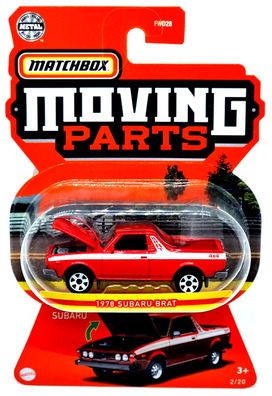 Mattel Matchbox Moving Parts Serie Auto / Car GWB41 1978 Subaro Bart 2/20