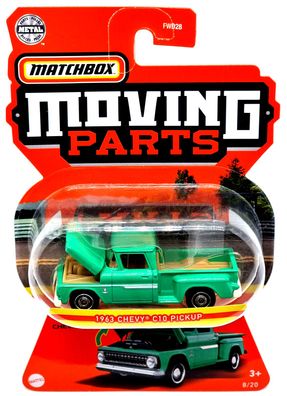 Mattel Matchbox Moving Parts Serie Auto / Car GWB50 1963 Chevy C10 Pickup 8/20