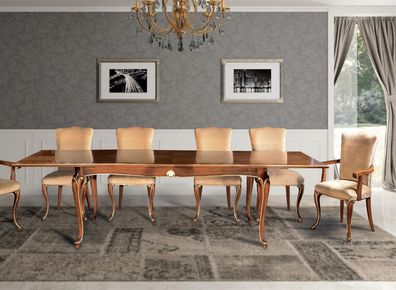 Esstisch Design Möbel Einrichtung Tische Holz Tisch Esstische Luxus Italienische