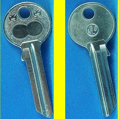 Schlüsselrohling Börkey 439 L für verschiedene Aguia Profilzylinder