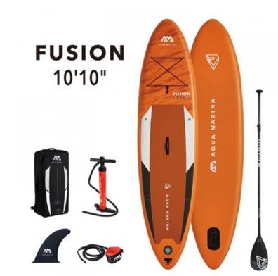 Fusion - All-Around iSUP, 3.3m/15cm, with paddle and safety leash Stand up Paddle