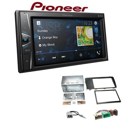 Pioneer Autoradio Bluetooth Touchscreen USB für Volvo XC70 2004-2007 schwarz