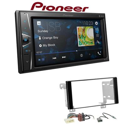 Pioneer Autoradio Bluetooth Touchscreen USB für Subaru Forester piano black