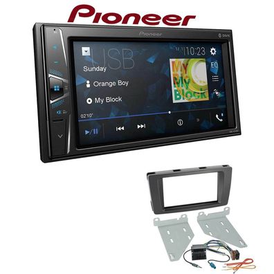 Pioneer Autoradio Bluetooth Touchscreen USB für Skoda Yeti schwarz ohne Canbus