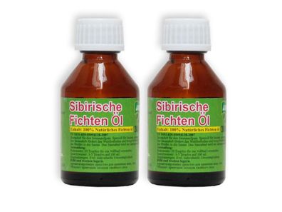 Fichten Öl 2 x 30 ml Weißtannenöl 100 % Naturprodukt