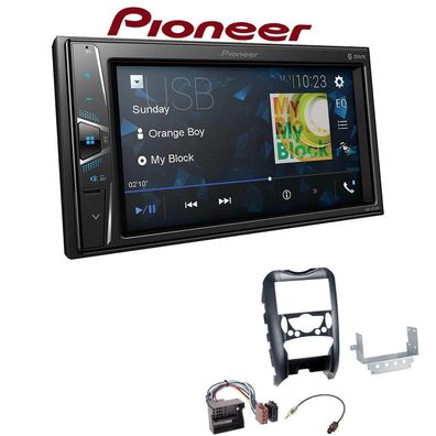 Pioneer Autoradio Bluetooth Touchscreen USB für MINI Clubmann ab 2007 in schwarz