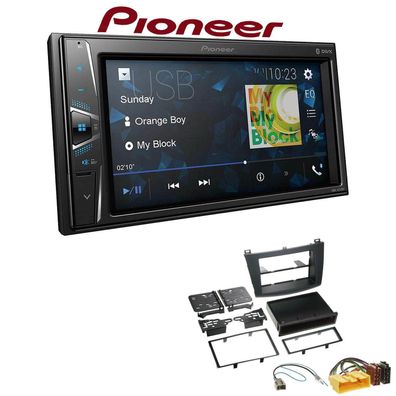 Pioneer Autoradio Bluetooth Touchscreen USB für Mazda 3 2009-2013 schwarz