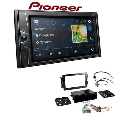 Pioneer Autoradio Bluetooth Touchscreen USB für Jeep Patriot 2008-2011 schwarz
