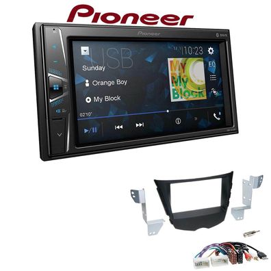 Pioneer Autoradio Bluetooth Touchscreen USB für Hyundai Veloster ab 2011