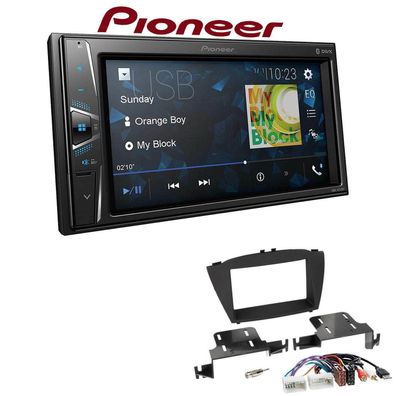 Pioneer Autoradio Bluetooth Touchscreen USB für Hyundai IX35 ab 2013 schwarz