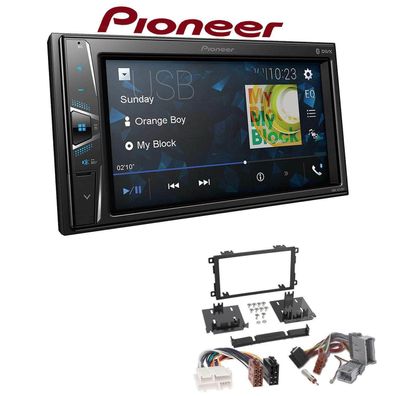 Pioneer Autoradio Bluetooth Touchscreen USB für GM Hummer H2 2003-2007 schwarz
