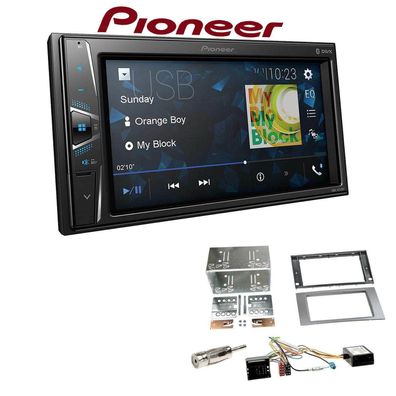 Pioneer Autoradio Bluetooth Touchscreen USB für Ford S-Max silber mit Canbus