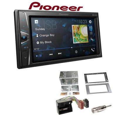 Pioneer Autoradio Bluetooth Touchscreen USB für Ford S-Max 2006-2007 silber