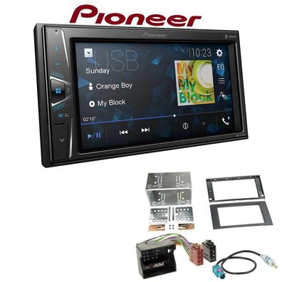 Pioneer Autoradio Bluetooth Touchscreen USB für Ford Kuga II schwarz 2008-2012